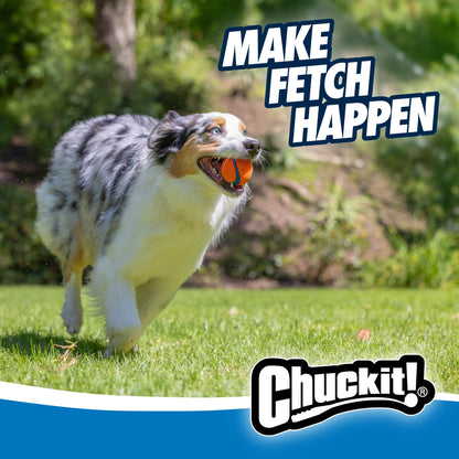 Chuckit! Ultra Squeaker Fetch Balls for Dogs, Floats, Medium 2.5in, 2 Pack