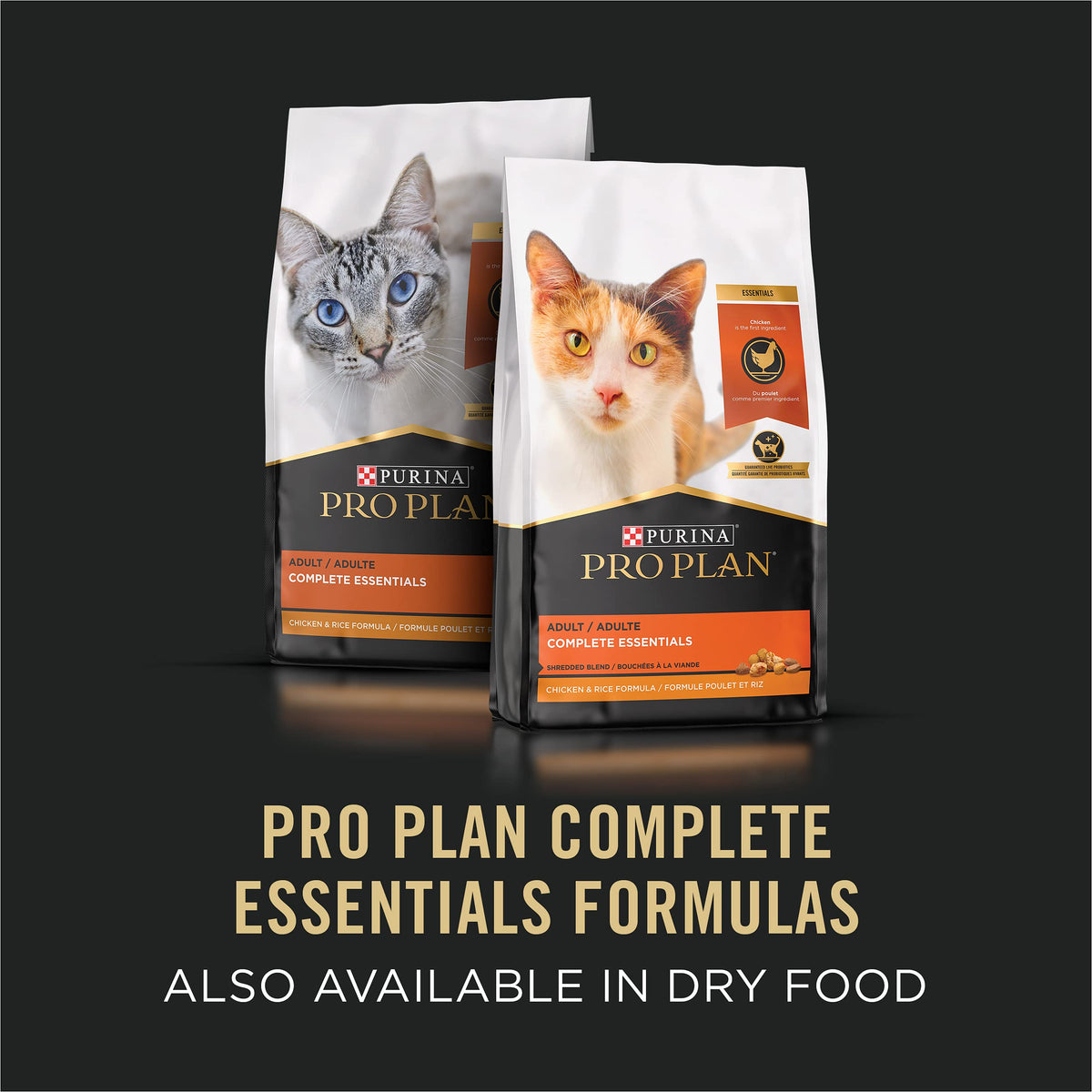 Purina Pro Plan High Protein Cat Food Gravy, Turkey and Pasta Entree - (24) 3 oz. Pull-Top Cans