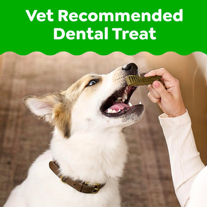 Greenies Teenie Natural Dental Dog Treats, Fresh Mint Flavor, 43 Count