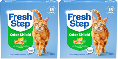Fresh Step Extreme Clump Multi Cat Clumping Cat Litter, 14 lb.