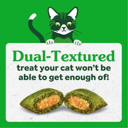 Greenies Feline Smartbites Skin & Fur Health Cat Treats, Salmon, 4.6 oz