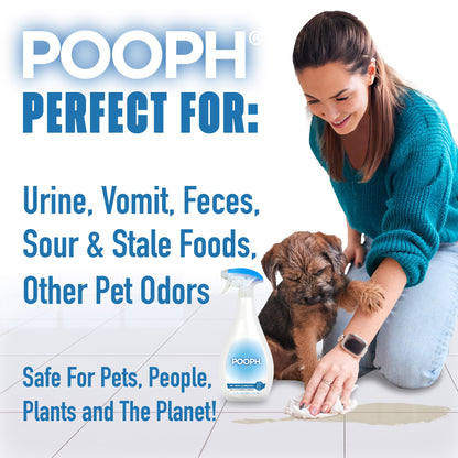 POOPH Pet Odor Eliminator Spray, 16 oz