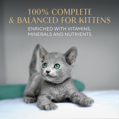 Sheba Perfect Portions Kitten Pate Wet Cat Food, Multipack, 2.6 oz, 24 ct