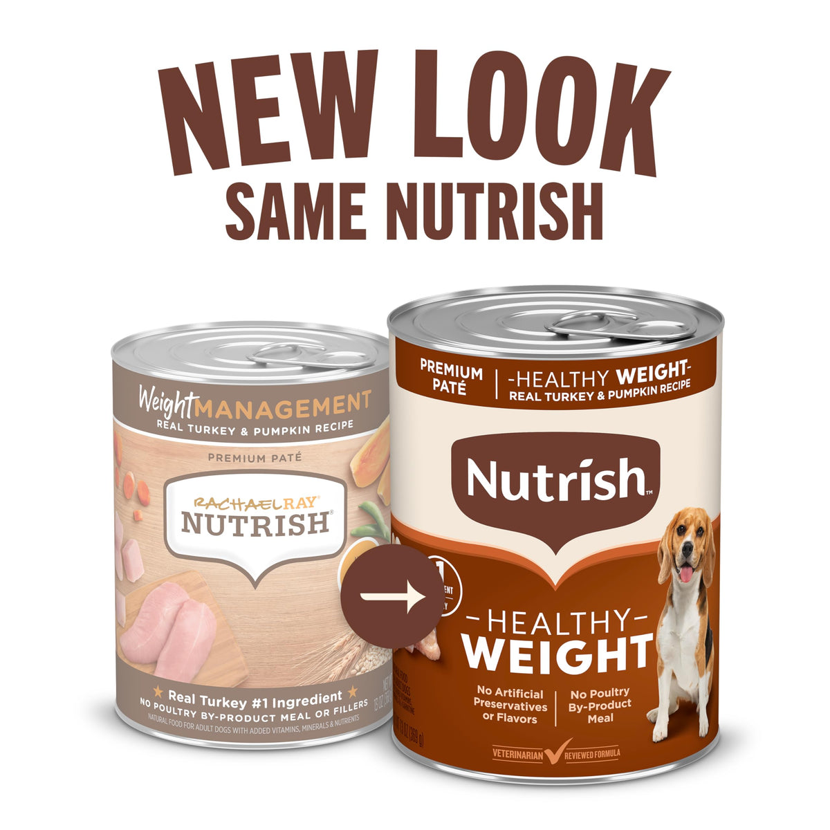 Nutrish Paté Variety Pack Wet Dog Food, 13 oz. Can, 12 Pack (Rachael Ray)