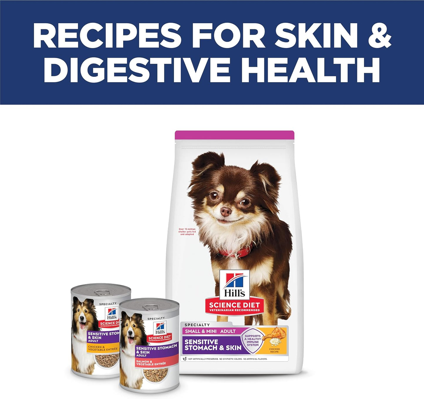 Hill's Science Diet Sensitive Stomach & Skin Small & Mini Dry Dog Food