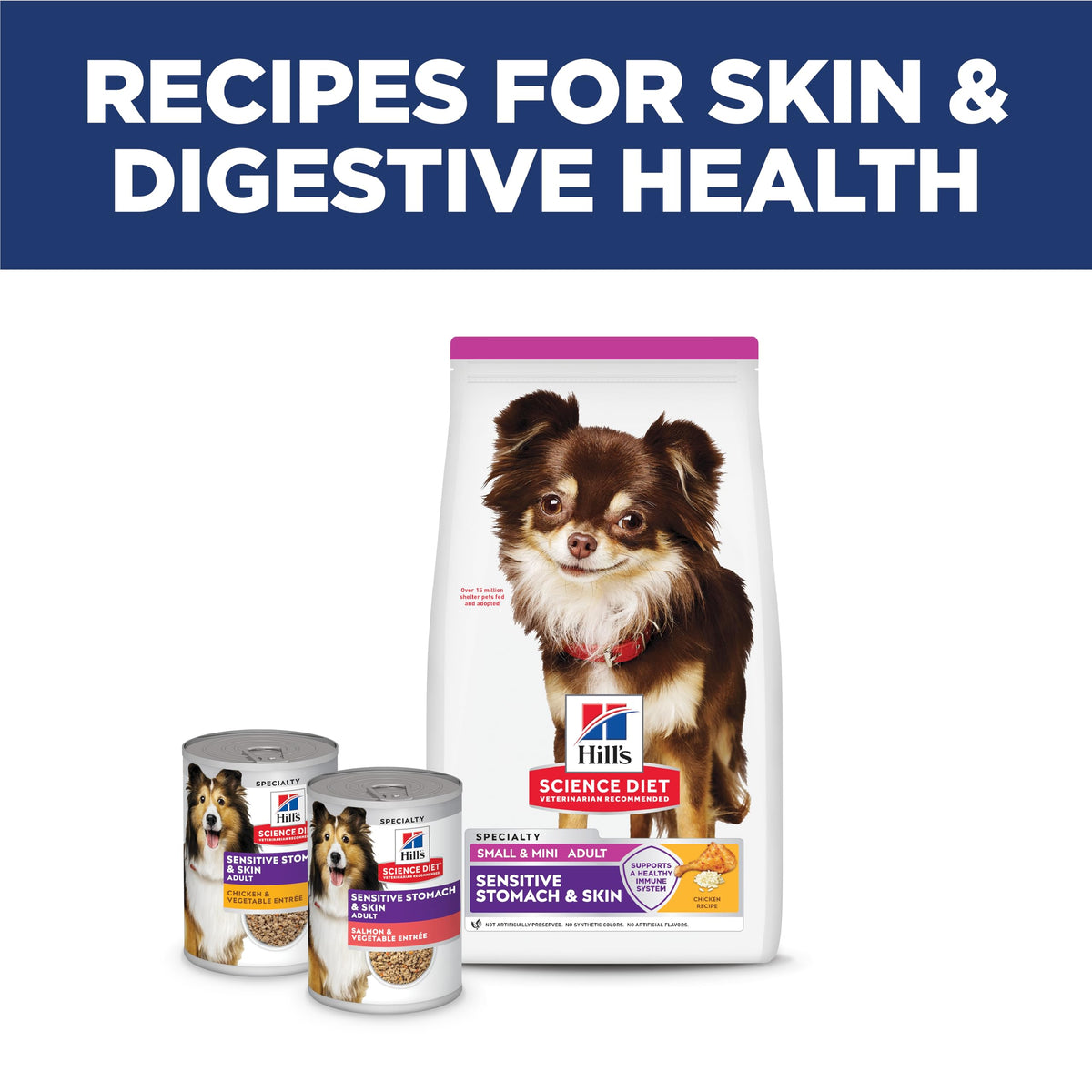Hill's Science Diet Sensitive Stomach & Skin Small & Mini Dry Dog Food