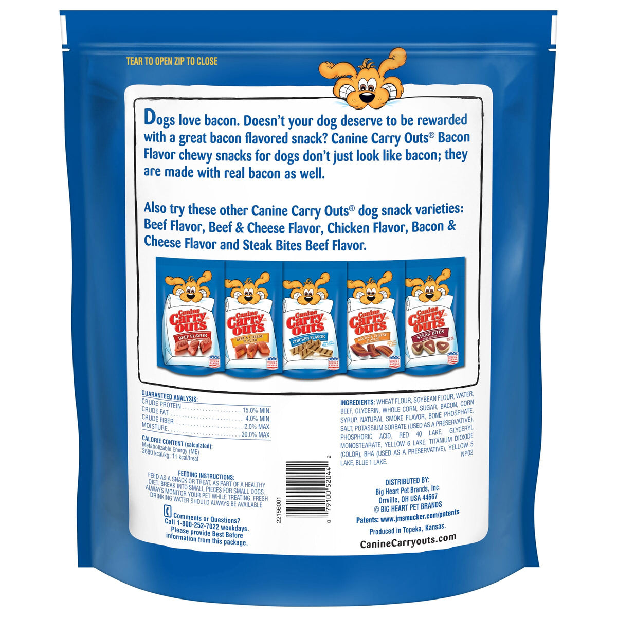 Canine Carry Outs Snausages in a Blanket Dog Treats, 4 Bags (22.5 Oz. Each)