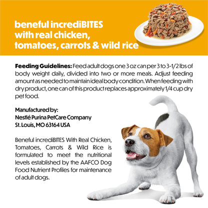 Purina Beneful Small Breed Wet Dog Food Variety Pack, (30) 3 oz Cans