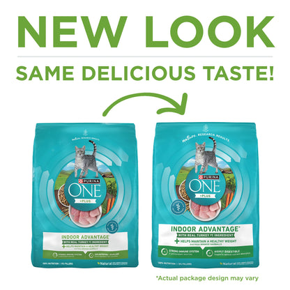 Purina ONE Natural Indoor Dry Cat Food, +Plus Indoor Advantage