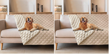 gogobunny Waterproof Dog Blankets for Large Dogs, Pet Bed Cover Breathable