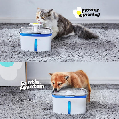 Veken Innovation Award Winner 95oz/2.8L Cat Water Fountain