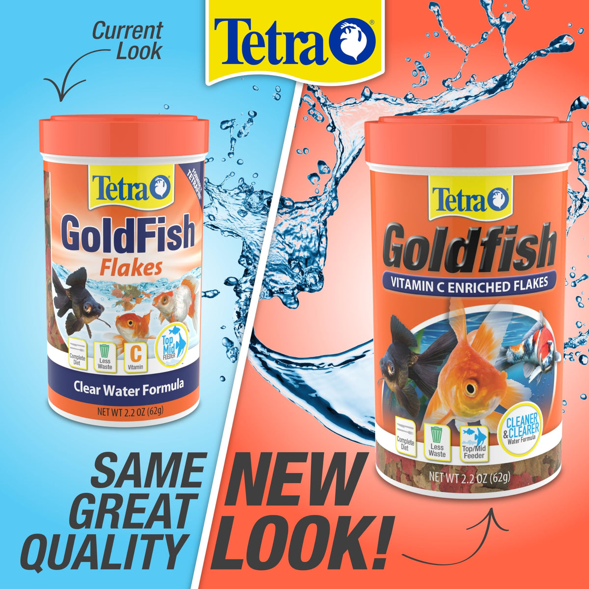 Tetra Goldfish Flakes Fish Food, 7.06 oz