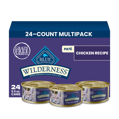 Blue Buffalo Tastefuls Variety Pack Flaked Wet Cat Food, 5.5 oz, 12 ct
