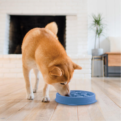 Outward Hound Fun Feeder Slo Bowl Dog Slow Feeder, Wave, Pink, 5.8"