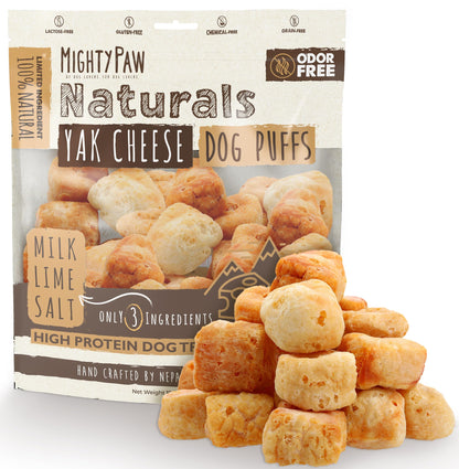Mighty Paw Yak Chews, Long Lasting Hard Chew for Large Dogs, 4 Pack
