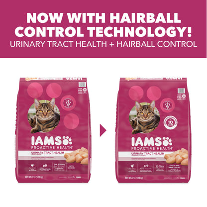 IAMS Proactive Health Urinary Tract Health Dry Cat Food, Chicken, 7 lb