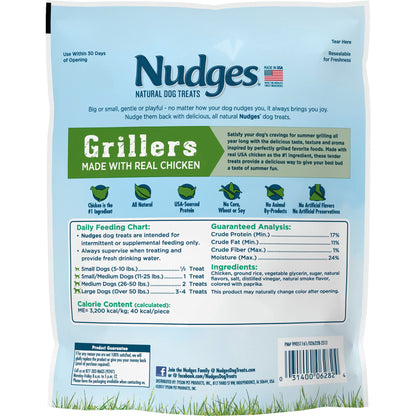 Blue Buffalo Nudges Grillers Steak Dog Treats, 16 oz