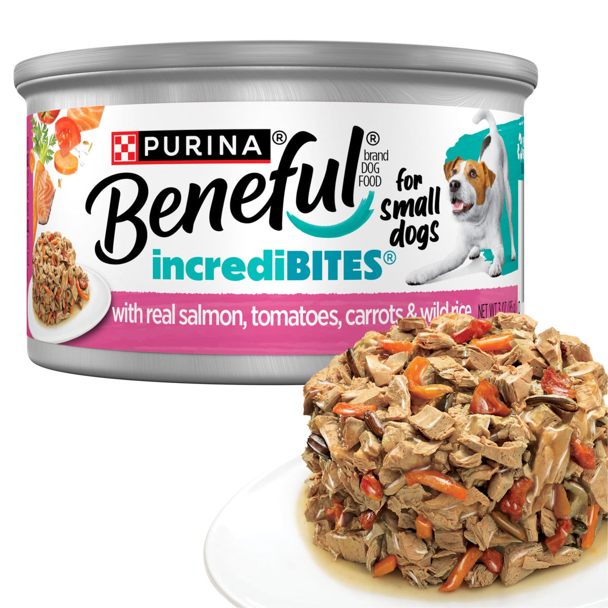 Purina Beneful Small Breed Wet Dog Food Variety Pack, (30) 3 oz Cans