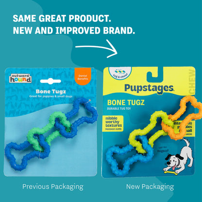 Cool Teething Stick Dental Dog Chew Toy, Soak & Freeze, 8.5"