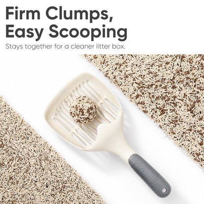 FUKUMARU Tofu Cat Litter, SAP Absorbent, Clumping, Odor Control, 18 lb