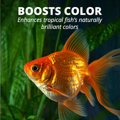 Tetra Goldfish Flakes, Nutritionally Balanced Diet For Aquarium Fish, Vitamin C Enriched Flakes, 0.42 oz