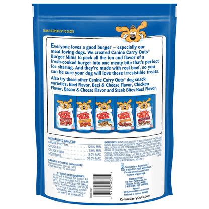 Canine Carry Outs Beef Flavor Dog Treats, 47 Ounce Bag
