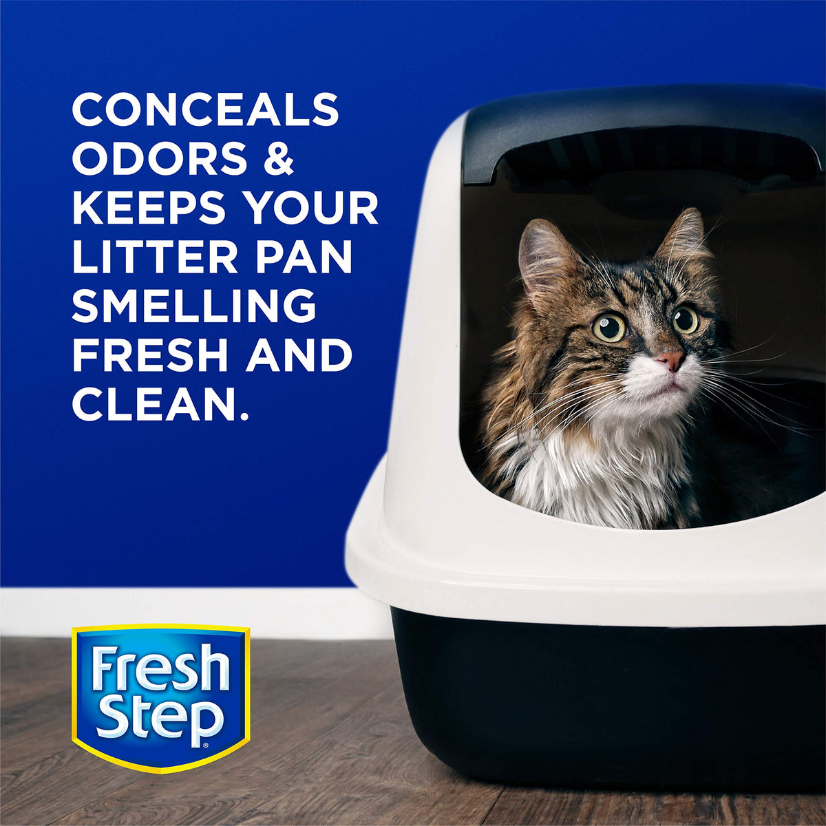 Fresh Step Cat Litter Crystals Deodorizer, Summer Breeze Scent, 30 Oz