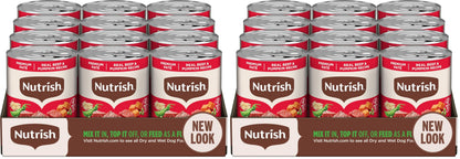 Nutrish Paté Variety Pack Wet Dog Food, 13 oz. Can, 12 Pack (Rachael Ray)