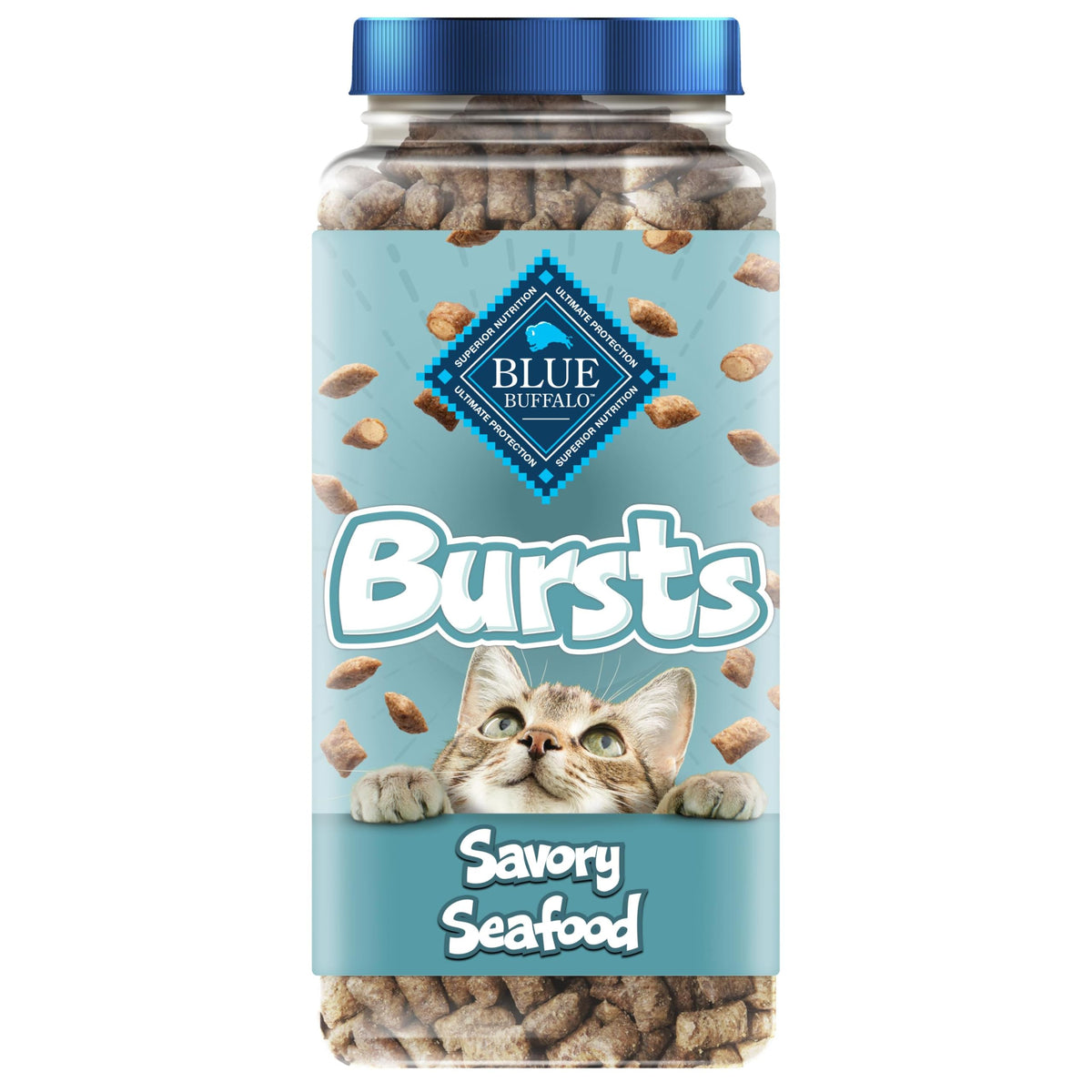 Blue Buffalo Bursts Chicken Crunchy & Creamy Cat Treats, 12 oz