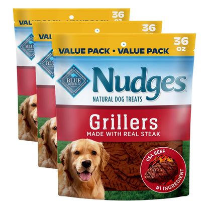 Blue Buffalo Nudges Grillers Chicken Dog Treats, 16 oz