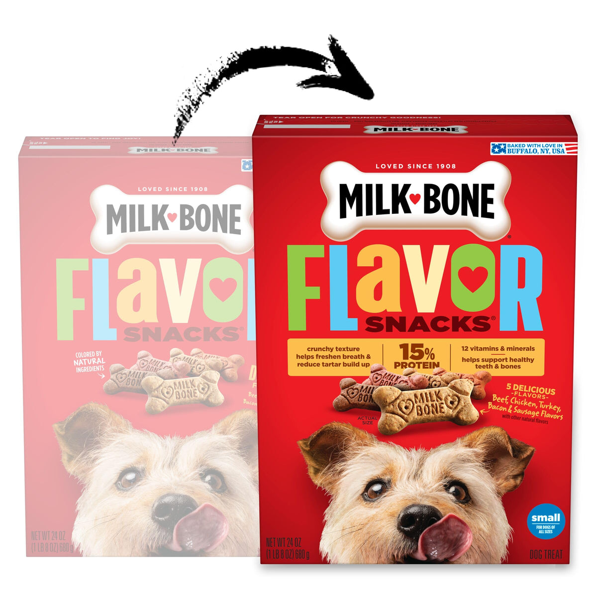 Milk-Bone Flavor Snacks Mini’s Dog Treats, 36 Oz.