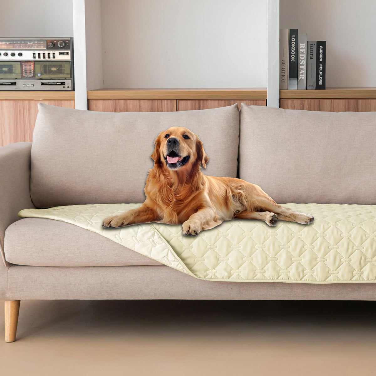gogobunny Waterproof Blanket, Couch Covers for Dogs, Reversible Protector