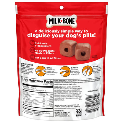 Milk-Bone Pill Pouches, Hickory Smoked Bacon Flavor, 30 Pill Pouches