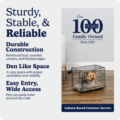Midwest 42-Inch Single Door iCrate, for Large Breeds, 71-90 lbs