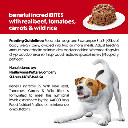 Purina Beneful Small Breed Wet Dog Food Variety Pack, (30) 3 oz Cans