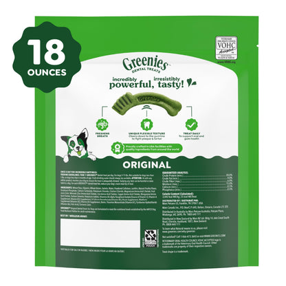 Greenies Teenie Original Natural Dental Dog Treats, Chicken, 43 Count