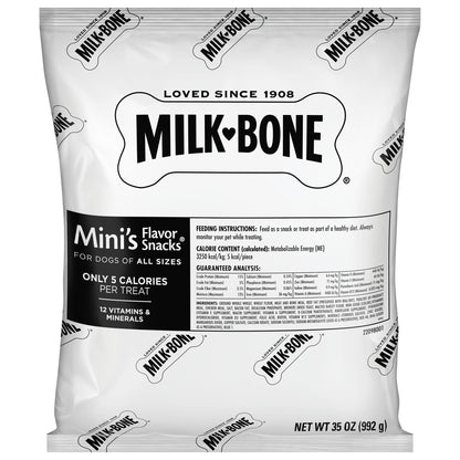 Milk-Bone Flavor Snacks Mini’s Dog Treats, 36 Oz.