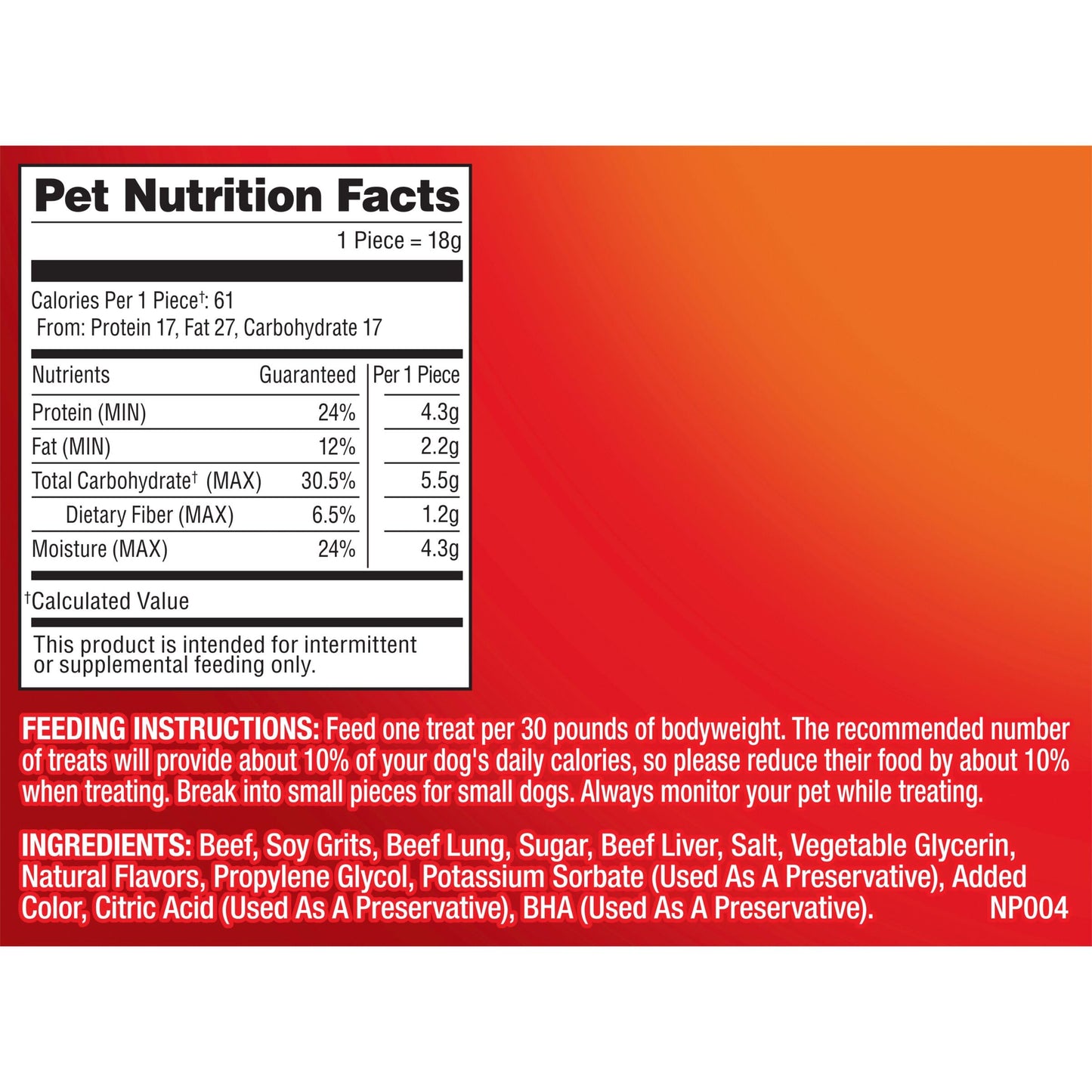 Pup-Peroni Original Beef Recipe Dog Treats, 38 Oz. Bag