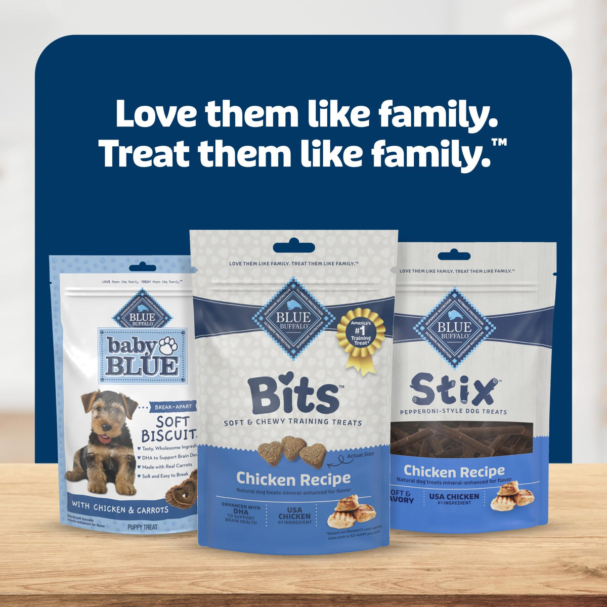 Blue Buffalo Bits Beef Training Treats, 19 oz