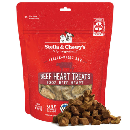 Stella & Chewy's Freeze-Dried Raw Chicken Breast Dog Treats - Single Ingredient, No Additives - Premium Training Treats - Perfect For Picky Eaters - 2.75oz Bag