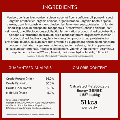 Stella & Chewy’s Freeze Dried Raw Dinner Patties – Grain Free Dog Food, Protein Rich Stella’s Super Beef Recipe – 5.5 oz