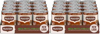Nutrish Paté Variety Pack Wet Dog Food, 13 oz. Can, 12 Pack (Rachael Ray)