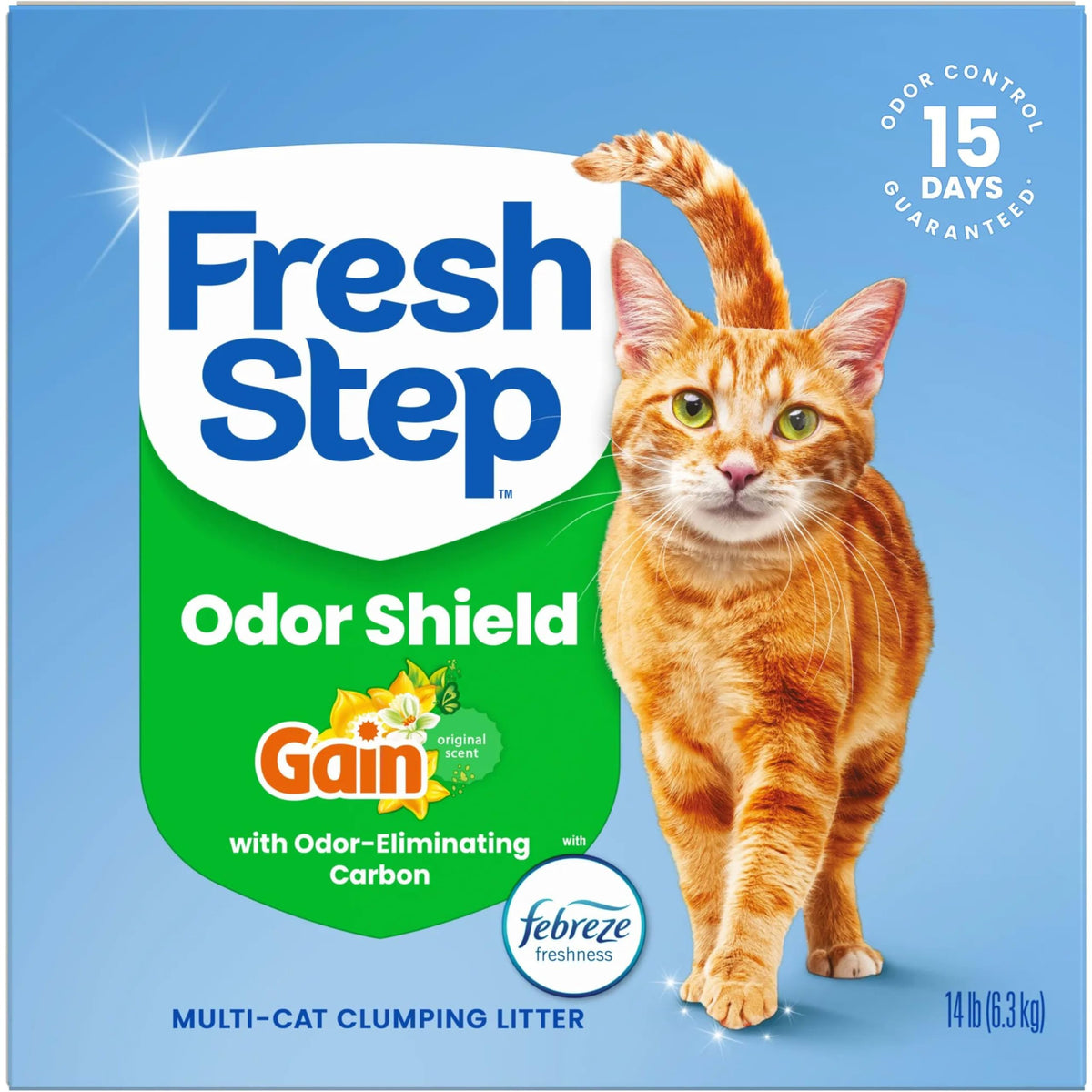 Fresh Step Extreme Clump Multi Cat Clumping Cat Litter, 14 lb.