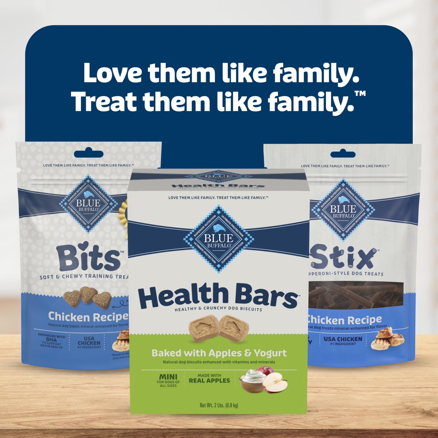 Blue Buffalo Health Bars Pumpkin & Cinnamon Dog Biscuits, 16 oz