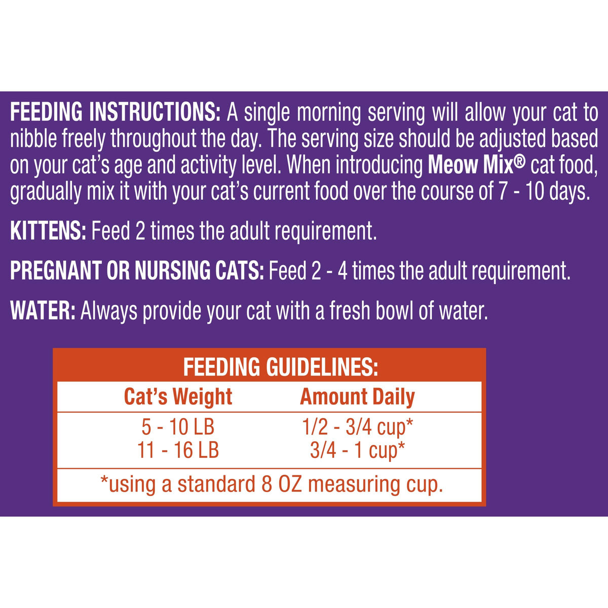 Meow Mix Original Choice Dry Cat Food, 6.3 Pound Bag