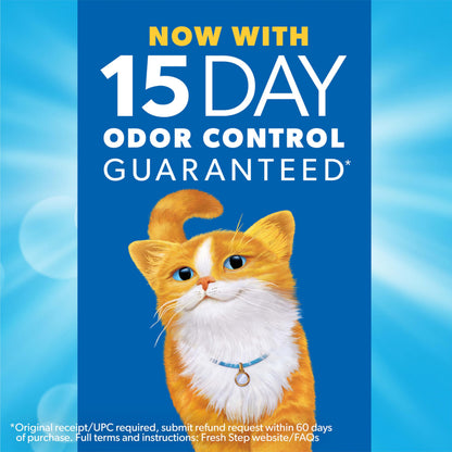 Fresh Step Advanced Odor Shield Clumping Cat Litter with Gain, 18.5 lb, 2Pk
