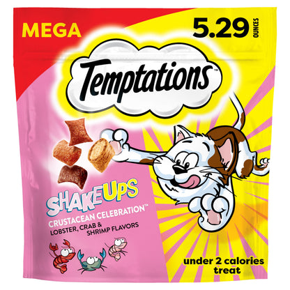 Temptations Cat Treats, Clucky Carnival Flavor | Crunchy and Soft | 5.29 oz | Pack of 2
