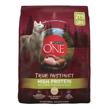 Purina ONE True Instinct Dry Dog Food, Real Turkey & Venison, 7.4 lb Bag