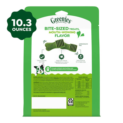 Greenies Anytime Bites Dog Treats, Blueberry Flavor, 10.3 oz