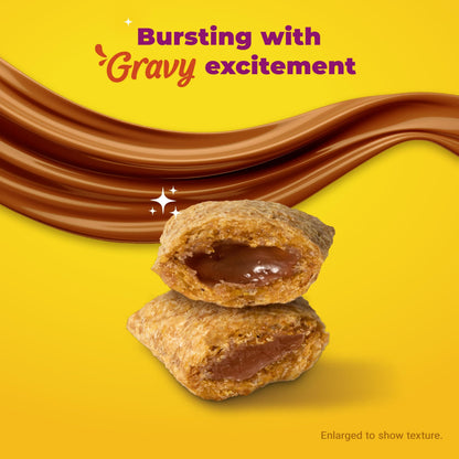 Meow Mix Gravy Bursts Chicken Flavored Cat Treats, 2.7 Oz. Bag